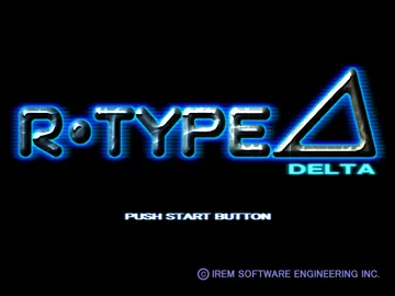 R-Type Delta (US) screen shot title